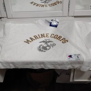 Marine Corps small mesh crop top